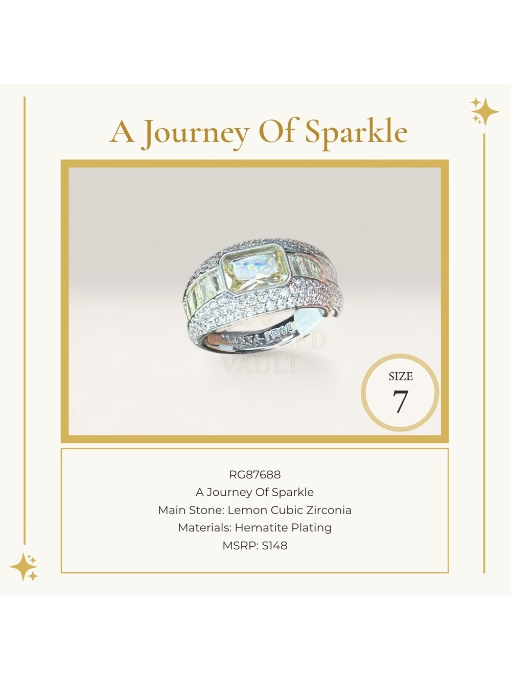 A Journey Of Sparkle - Size 7 - OG